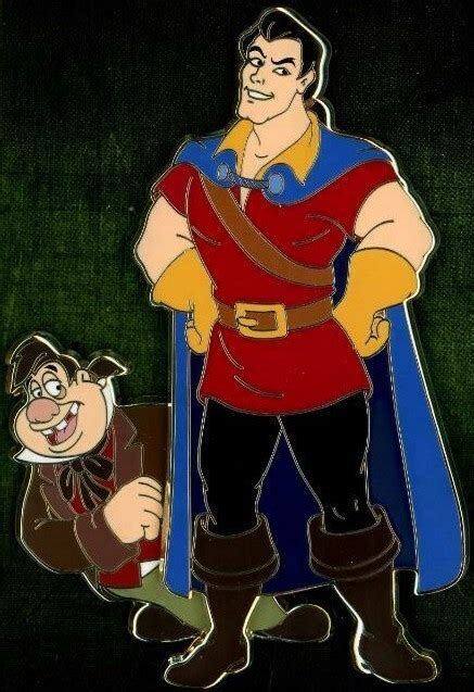 70271 - Gaston & LeFou - WDI Villains and Sidekicks Collection - Walt Disney Imagineering Disney Pin