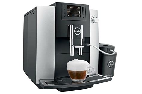 Jura E Automatic Coffee Center Cappuccino Espresso Machine Chrome