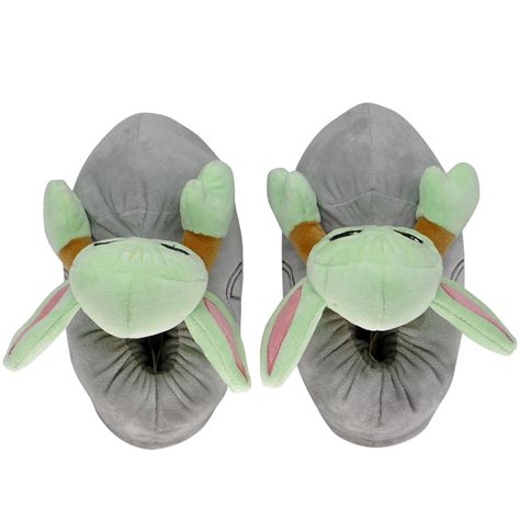 Pantufa 3d Baby Yoda Star Wars Solado Borracha Zona Criativa AC STORE