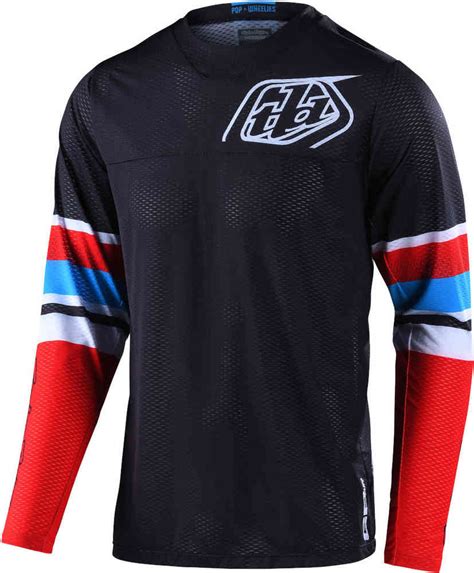 Troy Lee Designs GP Air Gear Warped Motocross Jersey Buy Cheap FC Moto