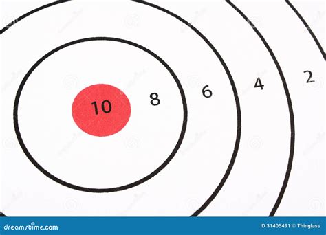 Shooting Target Bullseye stock image. Image of sport - 31405491