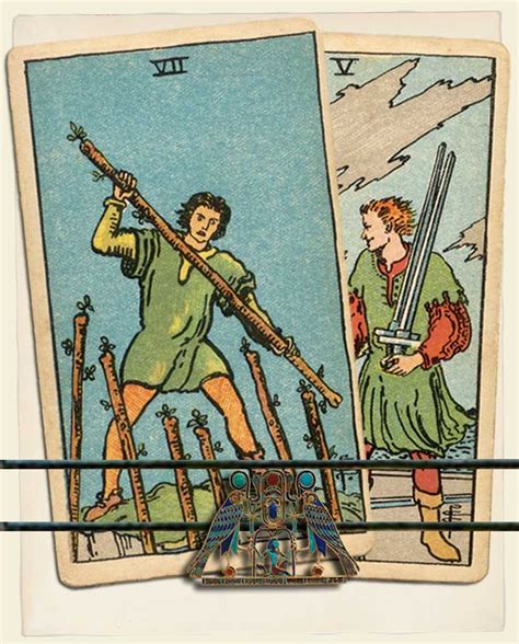 Seven Of Wands And Five Of Swords Combination Reading With Insights