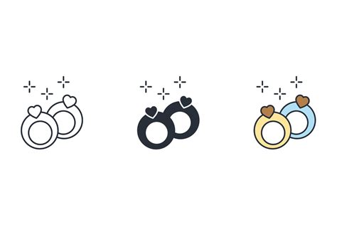 Wedding Infographic Icons