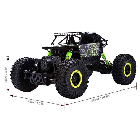 1 18 Rechargeable Rock Crawling 4WD 2 4 Ghz 4x4 Rally Car Remote