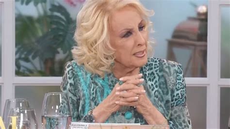 Mirtha Legrand Sorprendi Al Revelar Su Pecado Favorito Diario La