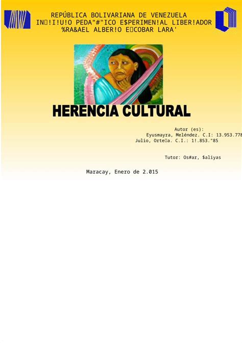 PPT HERENCIA CULTURAL Ppt DOKUMEN TIPS