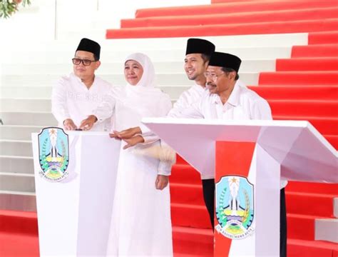 Gubernur Khofifah Resmikan Masjid Raya Islamic Centre