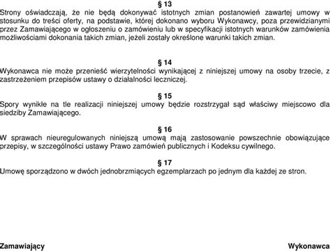 Wzór umowy zawarta w dniu r w Otwocku pomiędzy PDF Darmowe pobieranie