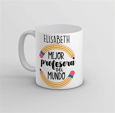 Taza La Mejor Profesora Del Mundo