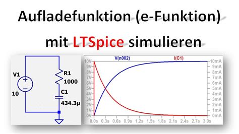 E Funktion Eines Kondensators Mit Ltspice Simulieren Tipps Und Tricks