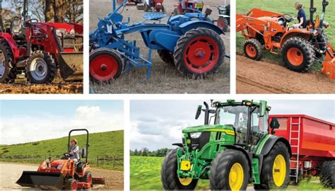 7 Types of Tractors and Their Uses