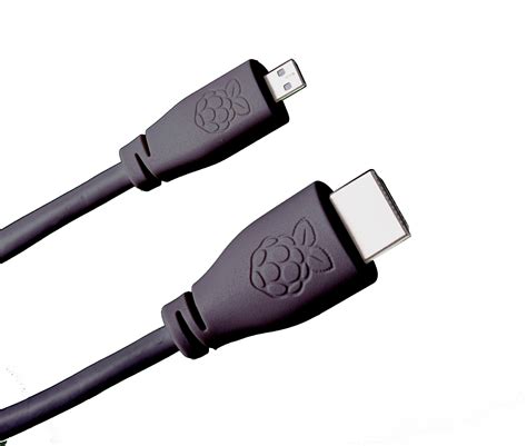 Raspberry Pi Official Micro Hdmi To Hdmi Cable Black M Melopero