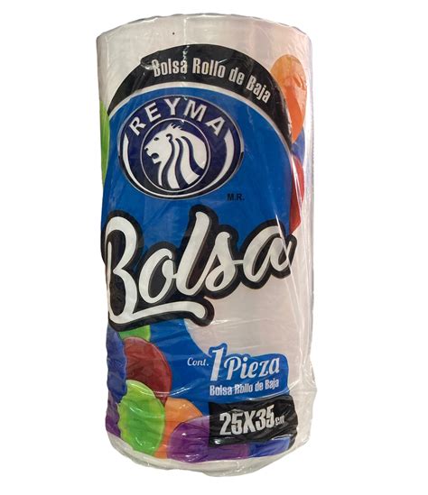 Bolsa En Rollo Baja Densidad Reyma X Proplamex