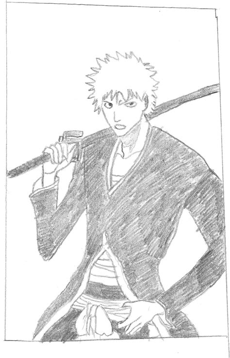 Ichigo Bankai form by Mifang on DeviantArt