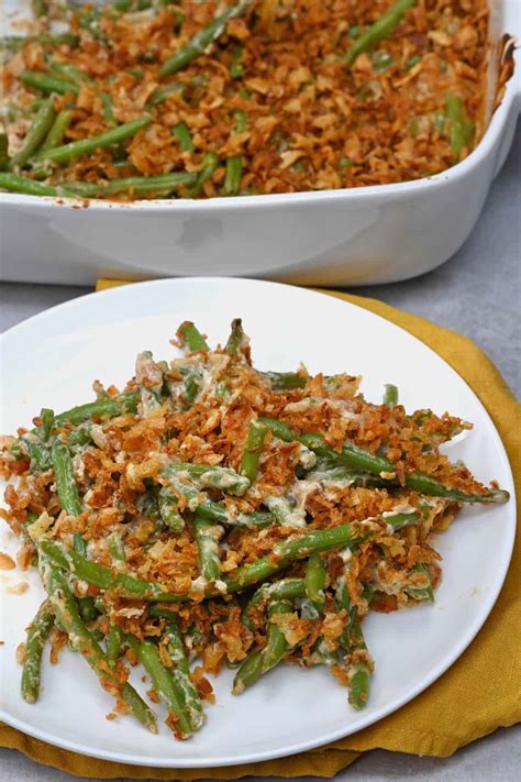 Easy Green Bean Casserole Alphafoodie