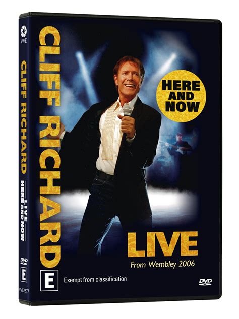 Cliff Richard Here And Now Via Vision Entertainment