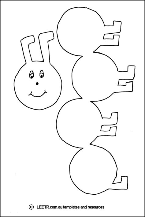 Printable Caterpillar Craft