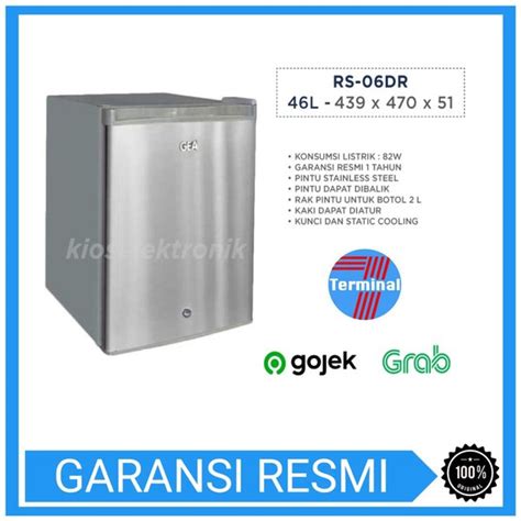 Jual GEA Mini Bar RS 06DR Kulkas Portable 1 Pintu Di Lapak TERMINAL7