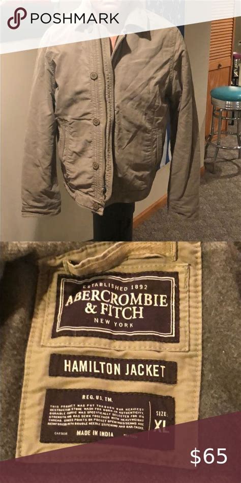 Abercrombie And Fitch Hamilton Jacket Xl Abercrombie Abercrombie And