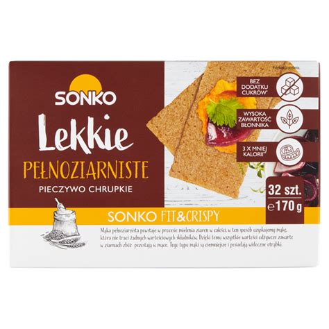 Pieczywo Sonko Lekkie Pelnoziarniste G Zakupy W Tarnowie