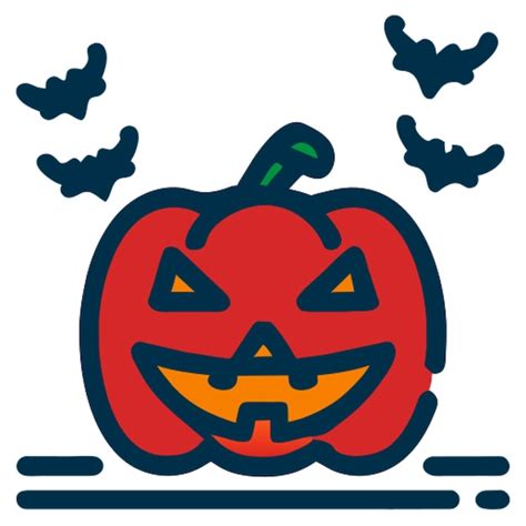 Icono De Halloween L Nea Rota Vector Premium