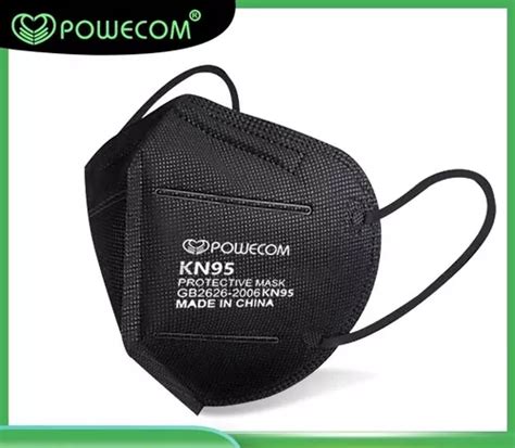 Kn95 50 Cubreboca Respirador Powecom Certificado Fda Envío gratis