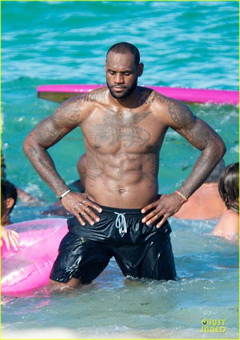 LeBron James Shirtless Nike Commercial Shoot Photo 2932111 LeBron