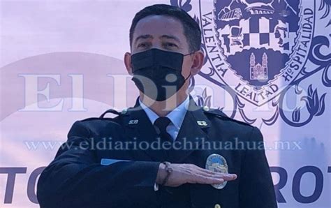 Rinde protesta Julio César Salas como jefe de la Municipal en Chihuahua