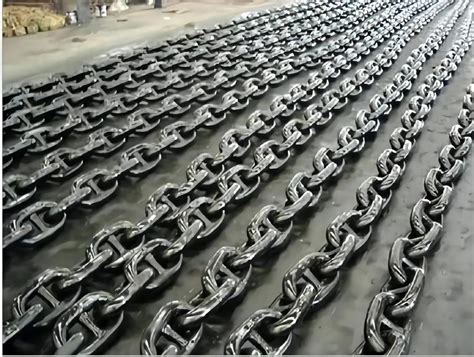 Ship Mooring Equipment High Strength Mm Stud Link Anchor Chain