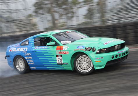 45th Anniversary Of The Mustang Celebrated Drifting Style With Vaughn