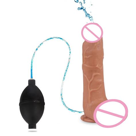 Mlsice Big Realistic Dildo Squirt Toy Ejaculating Dildo Spray Water