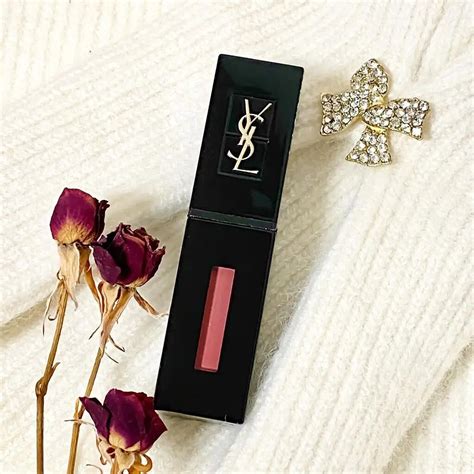 ルージュ ピュールクチュール ヴェルニ ヴィニルクリーム｜yves Saint Laurent Beauteの口コミ Yslリップとっっっても可愛いカラーを By Chinami 混合肌