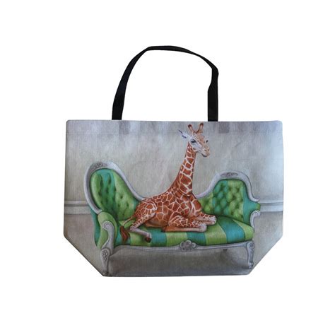 Wildlife At Leisure Giraffe Shopper Bag Salamander Africa