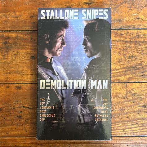 Demolition Man 1993 Vhs Hail Records And Oddities