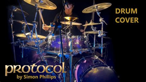 SIMON PHILLIPS PROTOCOL DRUM COVER By Jakub Bayer YouTube