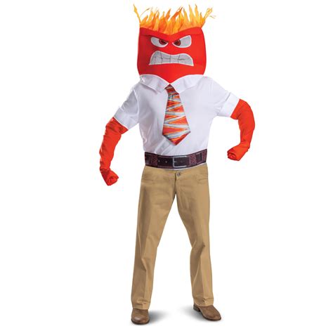 Amazon.com: Disguise Adult Inside Out Anger Costume, Official Inside