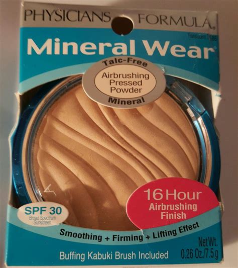 Physician S Formula Mineral Wear Hr Airbrushing Pressed Powder With