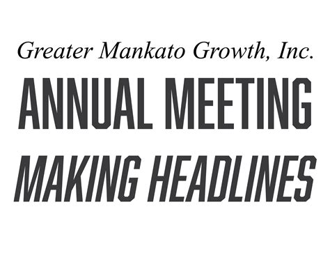 We Are Honored To Announce Greater Mankato