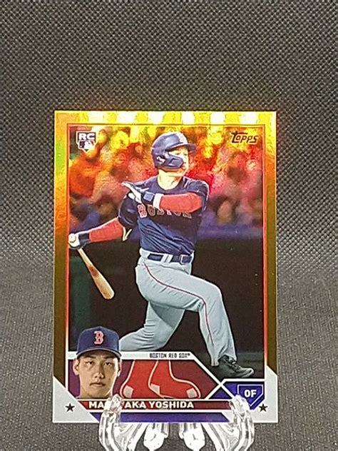 2023 Topps Series 2 Gold Foil 471 Masataka Yoshida RC Red Sox EBay