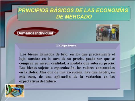 Principios Básicos De Las Economías De Mercado Powerpoint