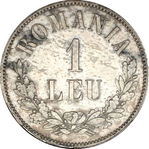 1 leu 1873, 1874, 1876 - Romanian Coins