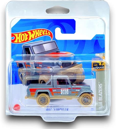 Hot Wheels Jeep Scrambler Silver Red Orange Baja Blazers