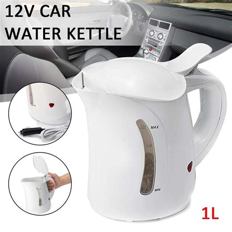 1000Ml 12V Auto Waterkoker Draagbare Reizen Boiler Grandado