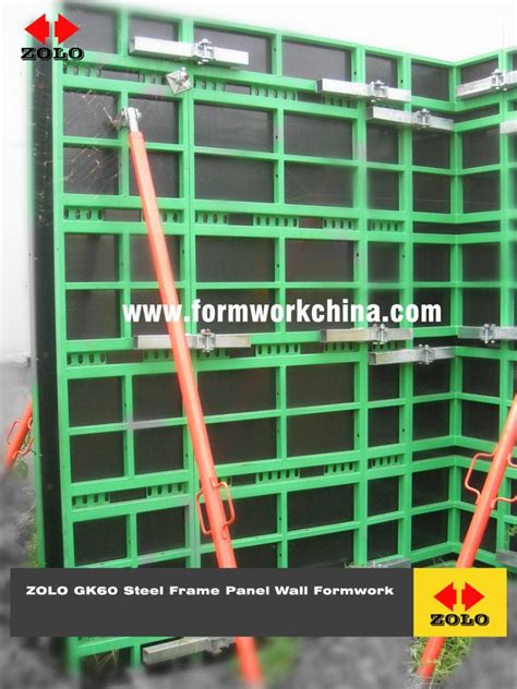 Zolo Gk60 Steel Ply Panelized Adjustable Doka Peri Meva Formwork For