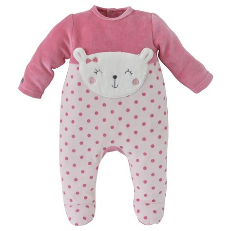 Pyjama Bebe Fille Rose Taille 12 mois 18 mois 24 mois Pyjama bébé