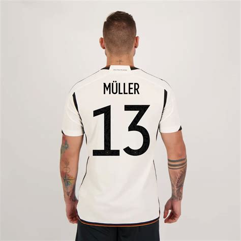 Adidas Germany Home 2022 13 Muller Jersey - Futfanatics