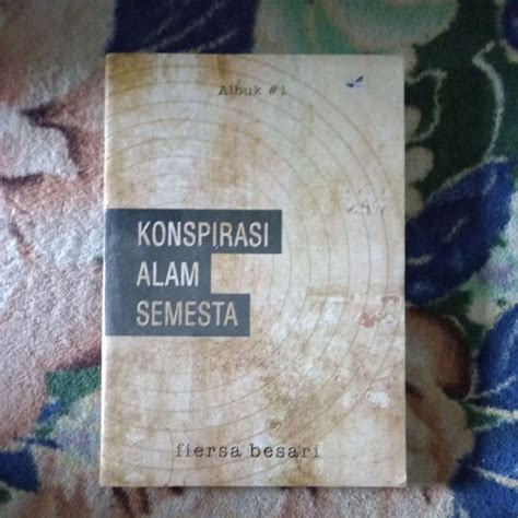 Jual Buku Novel Remaja Konspirasi Alam Fiersa Besari Shopee Indonesia