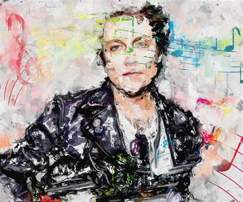 Celebrity Synyster Gates Colorful Art Mixed Media By Luettgen Vidal Fine Art America