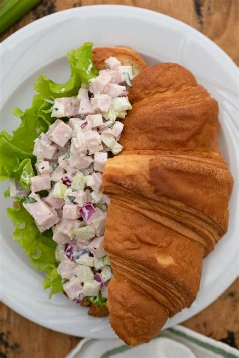 Easy Ham Salad Recipe Perfect For Using Leftovers Scrambled Chefs