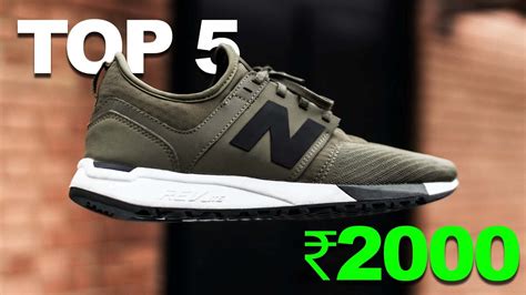 TOP 5 SNEAKERS UNDER ₹2000 | Top 5 Shoes under 2000 | Best budget ...